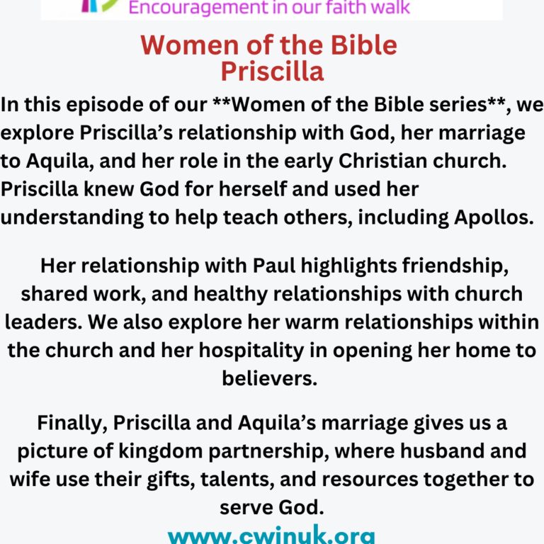 Women of the Bible: Priscilla