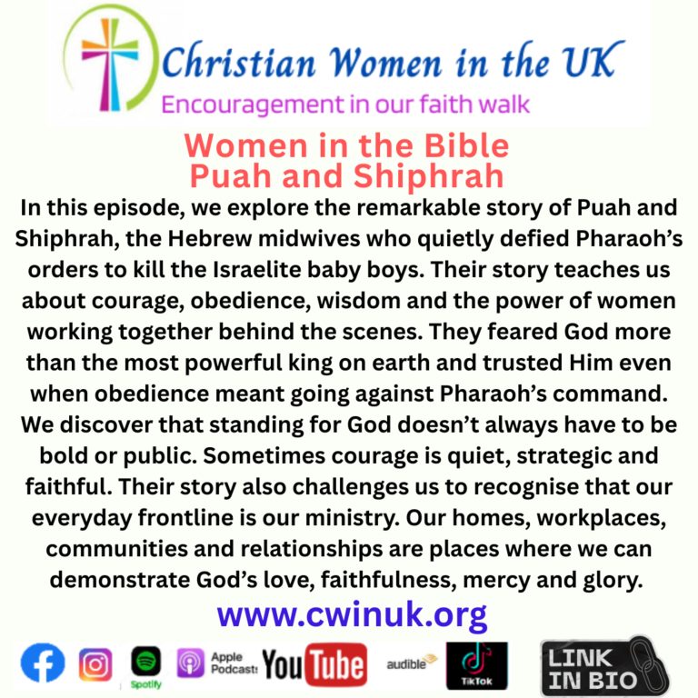 Women in the Bible – Puah and Shiphrah